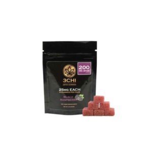 3Chi Delta 8 THC Gummies-Black Raspberry