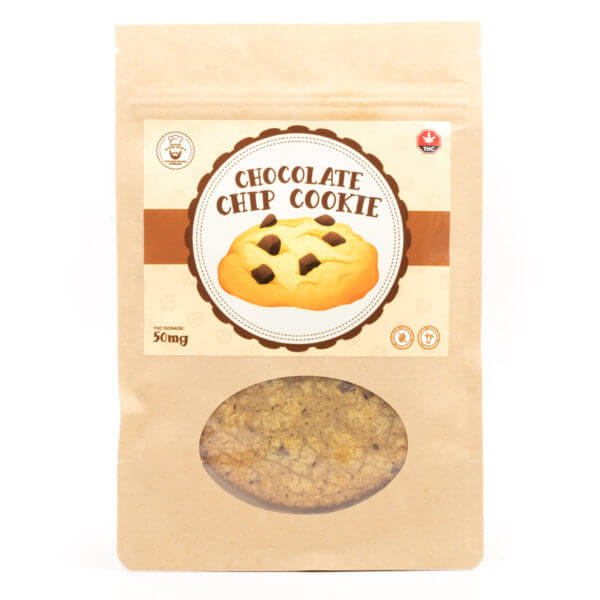 50mg THC Chocolate Chip Cookie