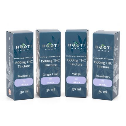 Hooti 1500MG THC Indica Tinctures Bundle 2