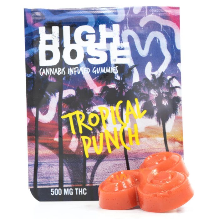 HighDose 500MG Gummie Tropical Punch