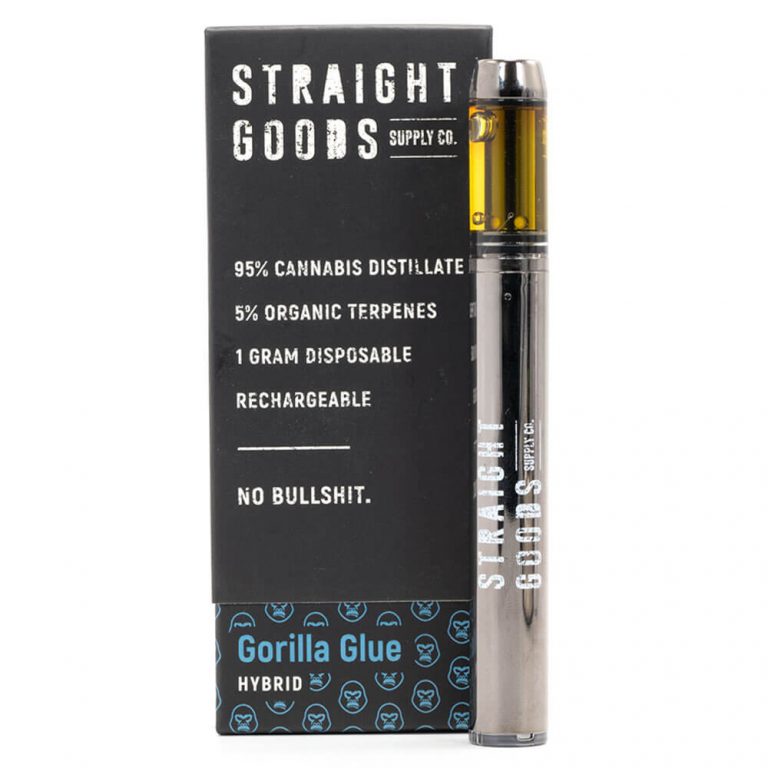 Gorilla Glue Disposable Vape Pen (Straight Goods) | Colorado Cannabis ...