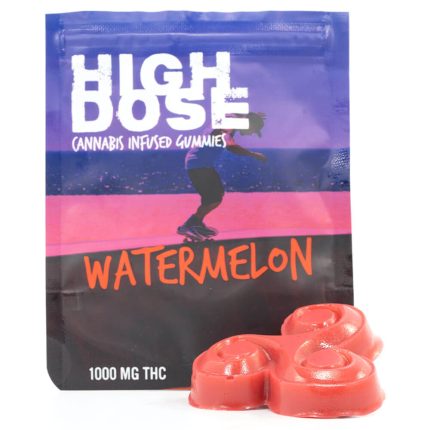 HighDose 1000MG Gummie Watermelon