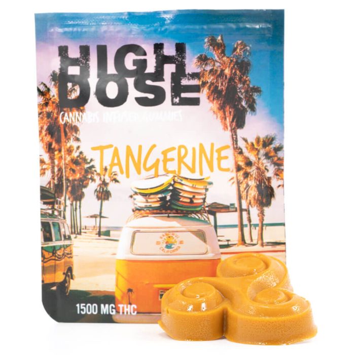 HighDose 1500MG Gummie Tangerine