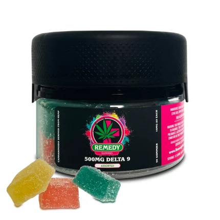 500mg Delta 9 Assorted THC Gummies